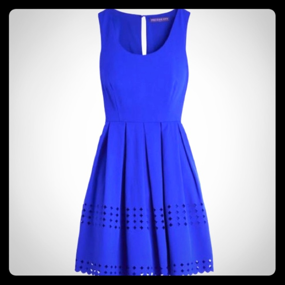 James Laser Blue Dress